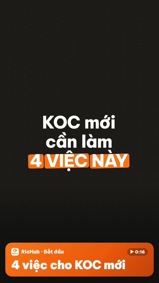 KOC mới bắt đầu: 4 việc làm ngay trong ngày đầu tiên