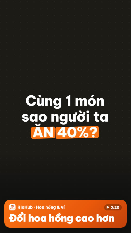 Cùng một món, sao người khác hoa hồng cao hơn? Quét giỏ đổi 1 chạm