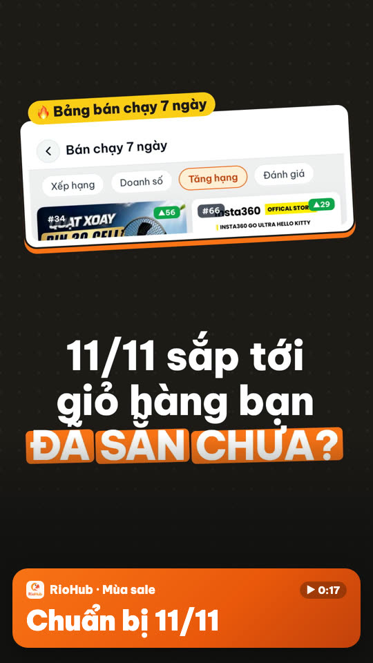 Chuẩn bị giỏ hàng TikTok cho 11/11: 3 bước trước giờ G